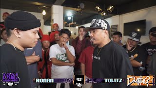 FRBL - Ronan vs Tolitz @1UP Tournament 5 | Quarter Finals