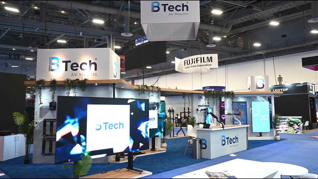 B Tech AV Mounts InfoComm 2024 - YouTube