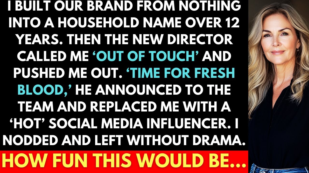 New Boss Fired Me After I Built Our Brand From Scratch For 12 Years & Replaced Me With Influencer...
