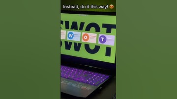 Tutorial 1: Creative Powerpoint Presentation; SWOT Analysis #powerpoint  #powerpointtemplates