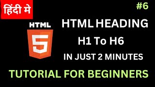 HTML HEADINGS क्या है 🤔 | What is Html Headings  | Html | Html Tutorial For Beginners. Update