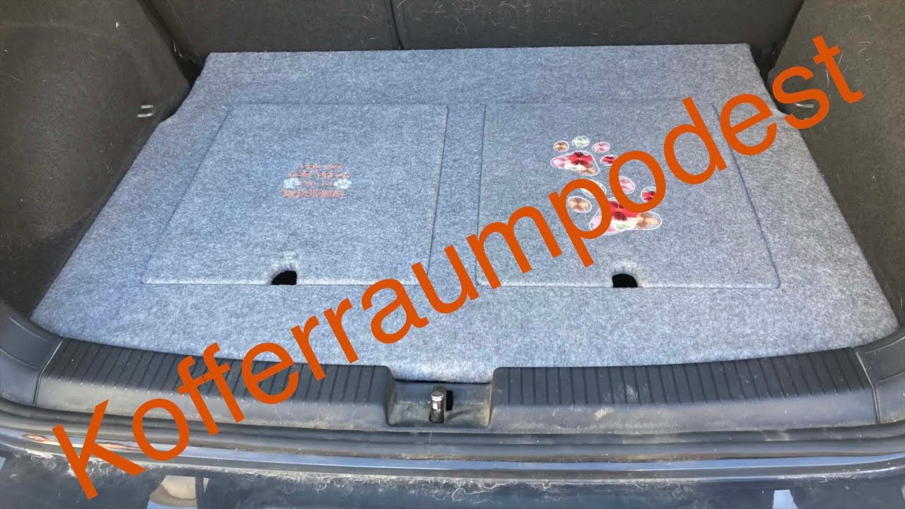 Kofferraumpodest - Kofferraum angepasst