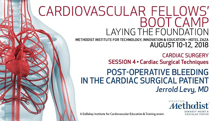 Post-operative Bleeding in the Cardiac Surgical Pa...