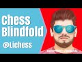 Playing Chess Blindfold vs Stockfish level 3 Game # 13