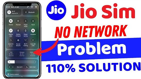 Jio Sim No Network Today || Jio Sim No signal problem || Jio Sim issue today problem