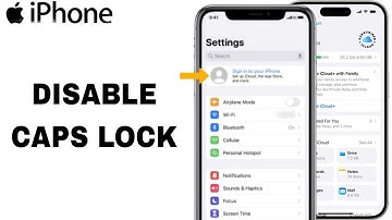 How To Disable Caps Lock On iPhone Settings
