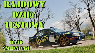 Subaru Impreza 555 testy przed Rajdem Świdnickim 2024 Madziara/Pawłowski
