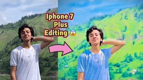 Iphone 7 plus photo editing ll iphone 7 plus me photo edit kese kare ll subscribe for more
