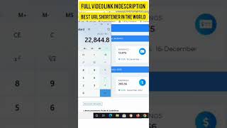 Best Url Shortener To Make Money Online | 20$ Per day 😱 Easiest Method!! screenshot 5