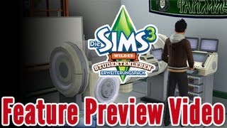 Die Sims 3 Wildes Studentenleben - Feature Preview Video(Partys, Lernen oder beides? Das wird die schwere Wahl deiner Sims sein. Schicke sie zur Uni und verbessere ihre Chancen bei der Karriere sowie ihre ..., 2013-02-28T13:49:49.000Z)