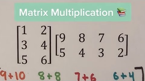 Matrix Multiplication