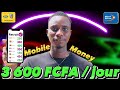 Gagner 3 600  jour argent mobile money en regardant des vidos sur votre tlphone