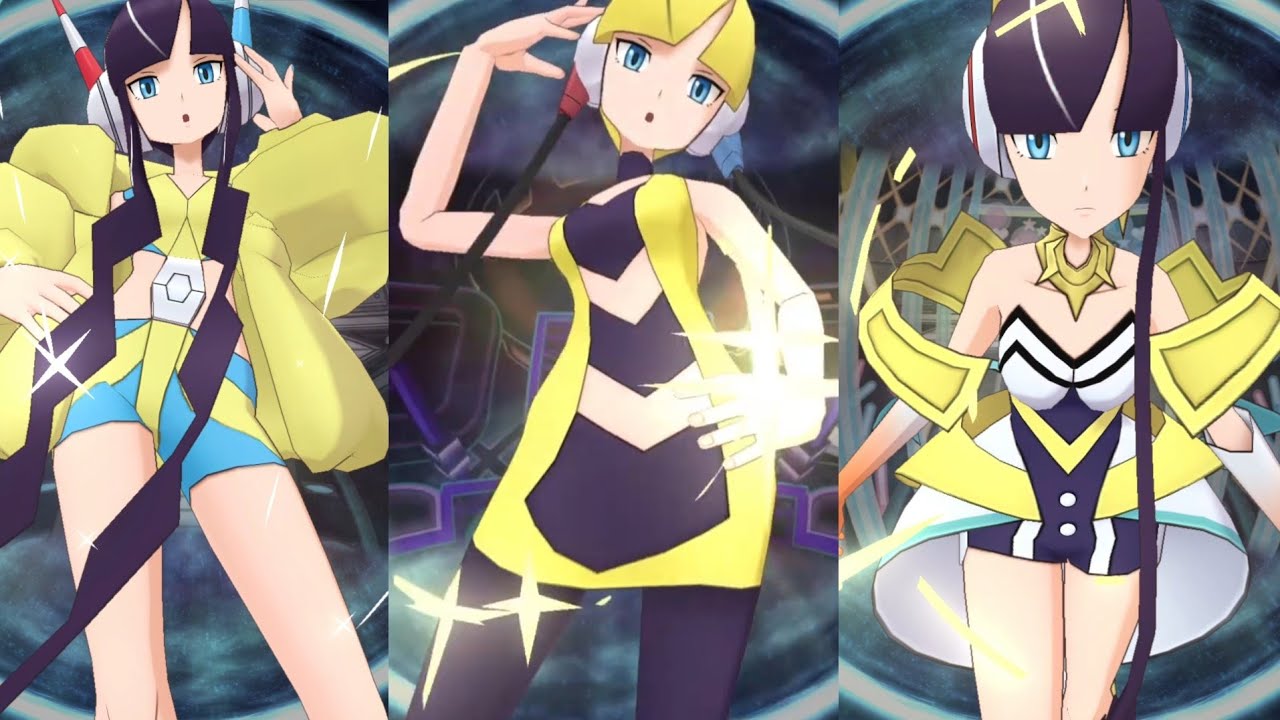 Classic Elesa vs OG Elesa vs SS Elesa Sync Animation | Pokemon Masters EX