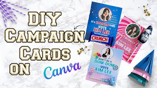 How To Make Your Own Homecoming Campaign Cards