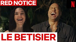 Red Notice : Le bêtisier hilarant (Ryan Reynolds, Gal Gadot, Dwayne Johnson) | Netflix France