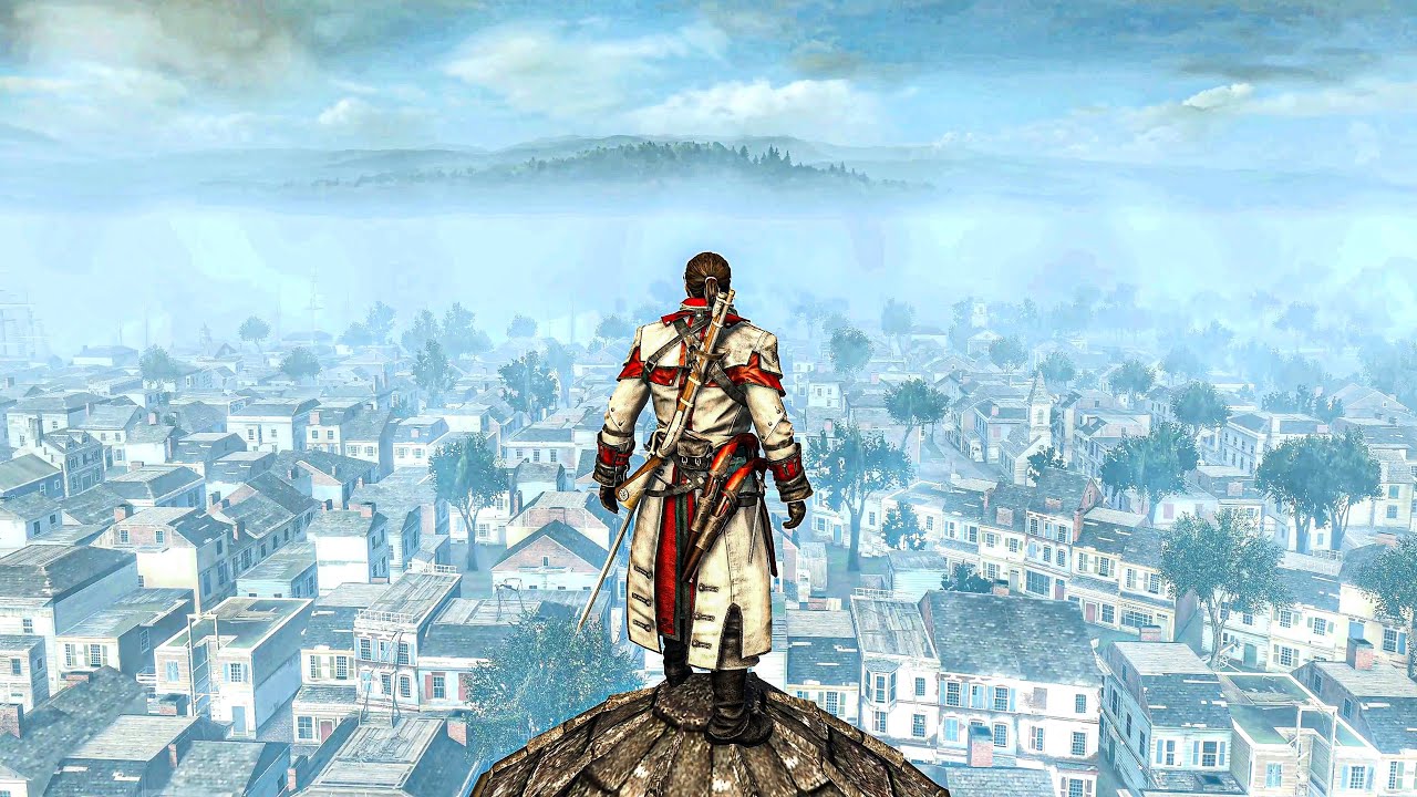 ASSASSIN'S CREED ROGUE FREE ROAM GAMEPLAY (8K 60FPS)