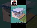 Steel roof construction details. Simple tin shed house design. #viral. #trending #YouTube #rooftop
