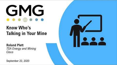 GMG Event: Know Who’s Talking in The Mine