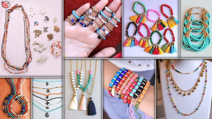 Girl DIY ! 10 Bracelet Design  Latest Fashion Jewelry For Crop top & Gown  Dresses 