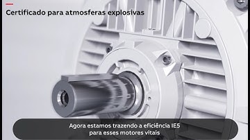 Motor ABB SynRM IE5 de segurança aumentada para atmosferas explosivas
