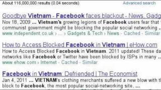 Vietnam Government Blocks Facebook!