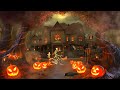 Halloween Village  A  Spooky Ambience Video