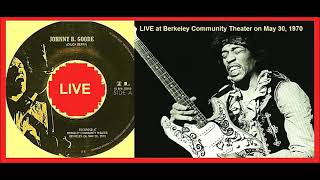 Jimi Hendrix - Johnny B. Goode (LIVE at Berkeley Community Theater on May 30, 1970)