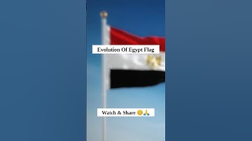 Evolution Of Egypt 🇪🇬 Flag 🚩 #youtubeshorts #egypt #flag #evolution