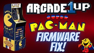 Arcade1Up Super Pac-Man Firmware Release!  Best Pac-Man Ever?!