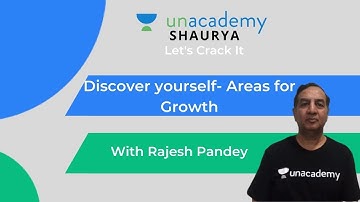Discover yourself- Areas for Growth | Group Captain Rajesh Kumar Pandey