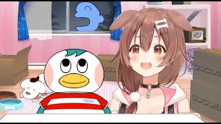 KORONE FORGOT TO END HER STREAM AND THIS HAPPENED :