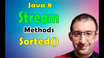 60- Java 8 Tutorial - Stream Sorted() Method