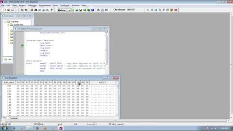 MPLAB Tutorial (PIC18) - part 2
