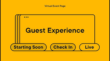 Splash Virtual Event Page: Guest Experience