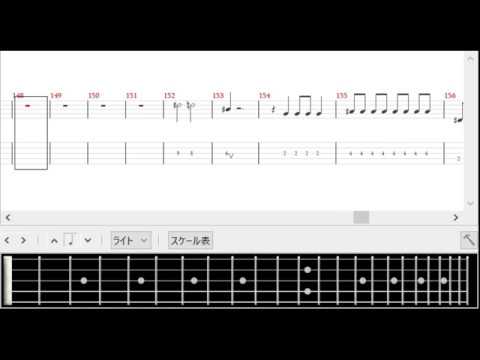 夕凪 某 花惑い ヨルシカ Tab譜 ベース Youtube