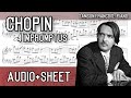 Capture de la vidéo Chopin - 4 Impromptus (Audio+Sheet) [François]