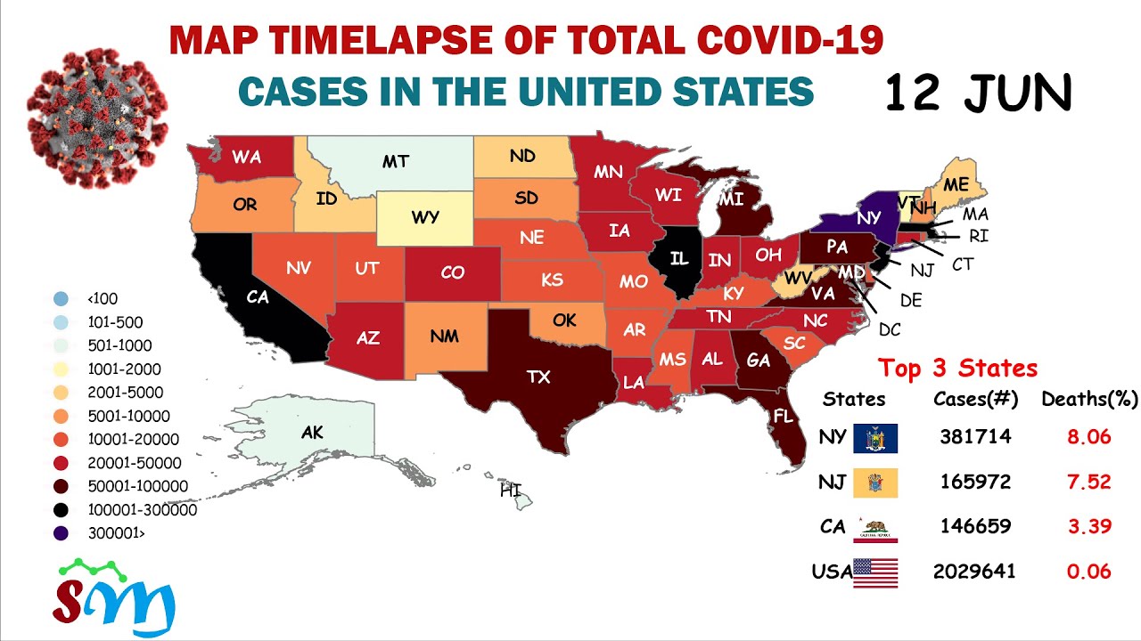 How the US reached over 2 million Confirmed COVID19 Cases YouTube