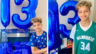 TASH&#39;S 13TH BIRTHDAY | OPENING PRESENTS AND A PARTY!!