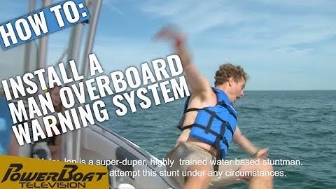 How to Install a Wireless Man Over Board (MOB) System from Fell Marine | PowerBoat TV MyBoat DIY