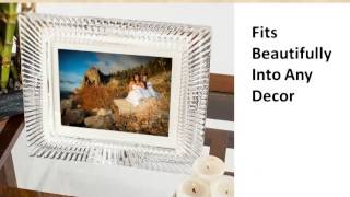 MD8001 Waterford Crystal Digital Photo Frame