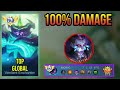 GLOO 100% DAMAGE (MVP 10.9) TOPGLOBAL GLOO|BEST BUILD 2025~Mlbb