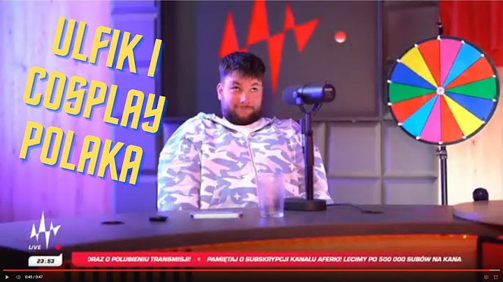 Ulfik parodiuje Adriana Polaka