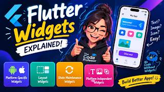 Flutter Widgets Explained 😎 | Flutter Tutorial for Beginners