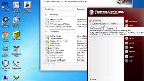 Installing Netbeans and Alice on a USB Drive