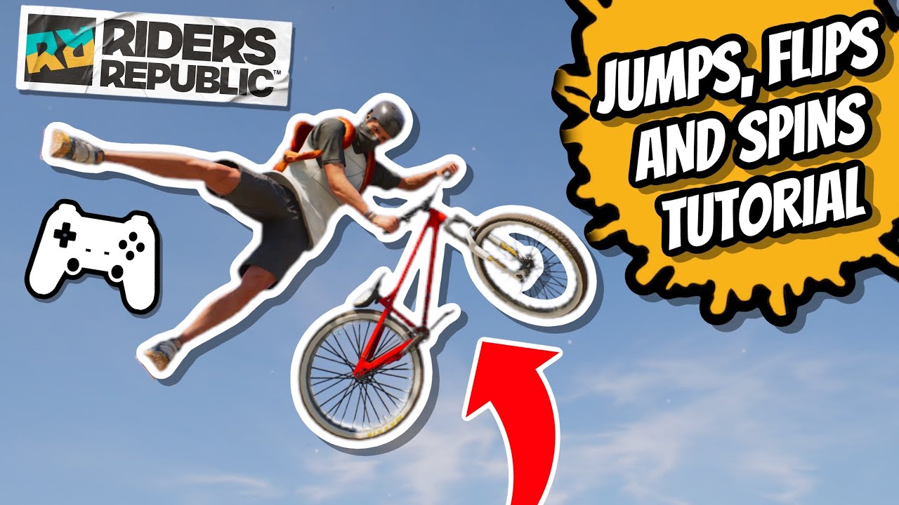 Riders Republic - How to Flip and Spin basics (with controller cam ...