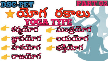 DSC-PET TOPIC: యోగ/YoGA part 02