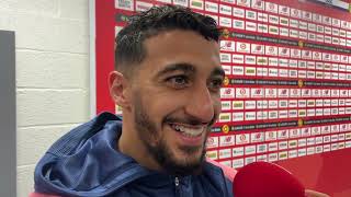 Le large sourire de Saïd Benrahma après la victoire de l’OL face au LOSC