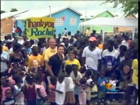 A hero's welcome in Haiti