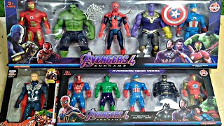 AVENGERS TOYS/Action Figures/Unboxing/Cheap Price/Ironman,Hulk,Thor, Spiderman/Toys.