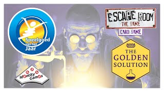 Identity Games | Escape Room The Game The Golden Solution | Verkiezing Speelgoed Van Het Jaar